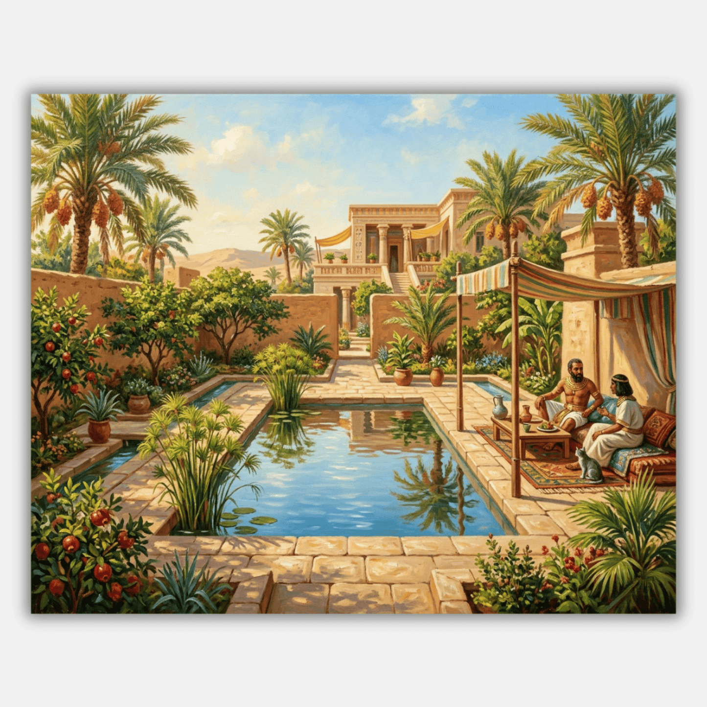 Garden Of The Noble PicturaNumbers