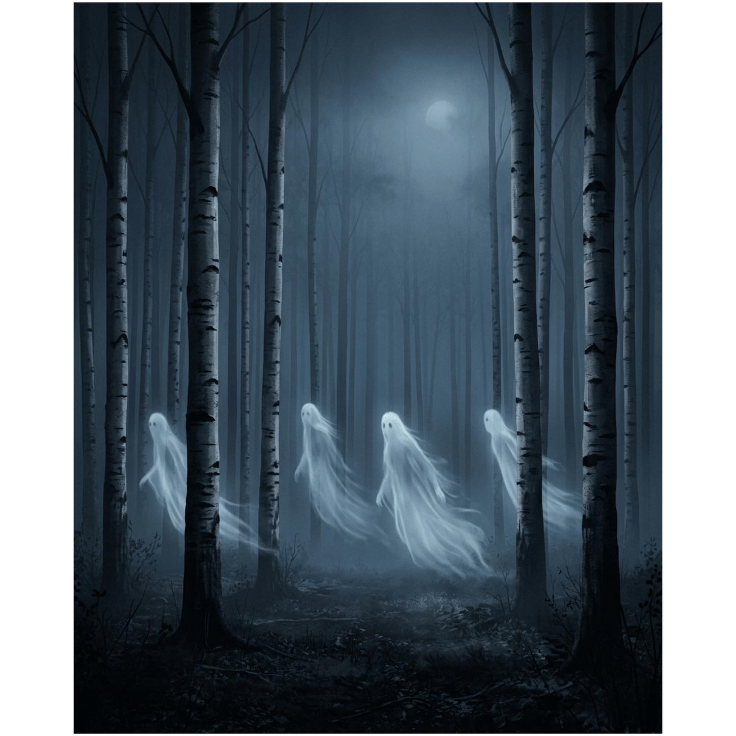 Ghost Forest PicturaNumbers