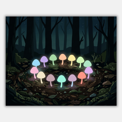 Glowing Mushroom Ring