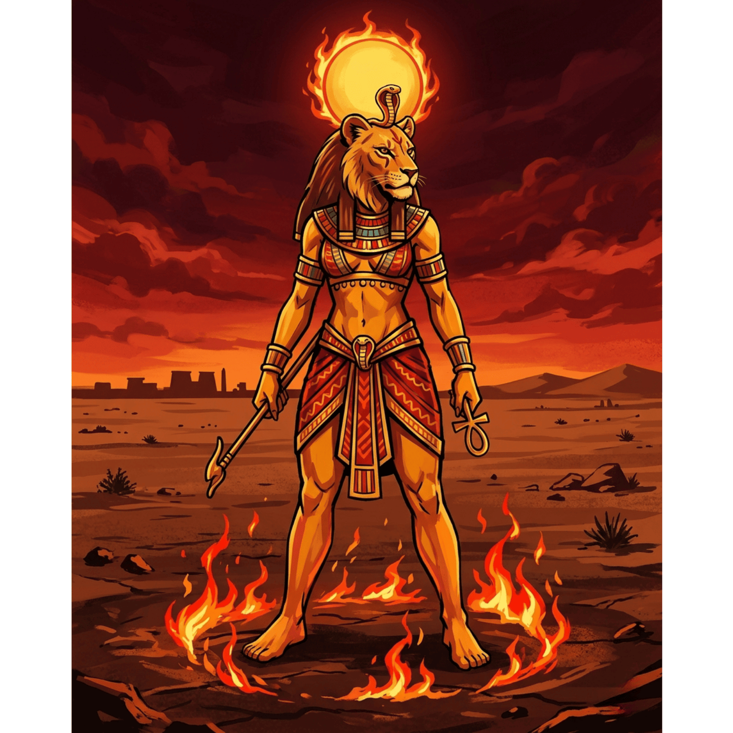God Of The Deep Waters PicturaNumbers
