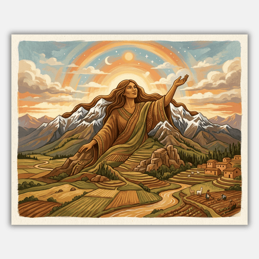 Gold Of The Pachamama PicturaNumbers