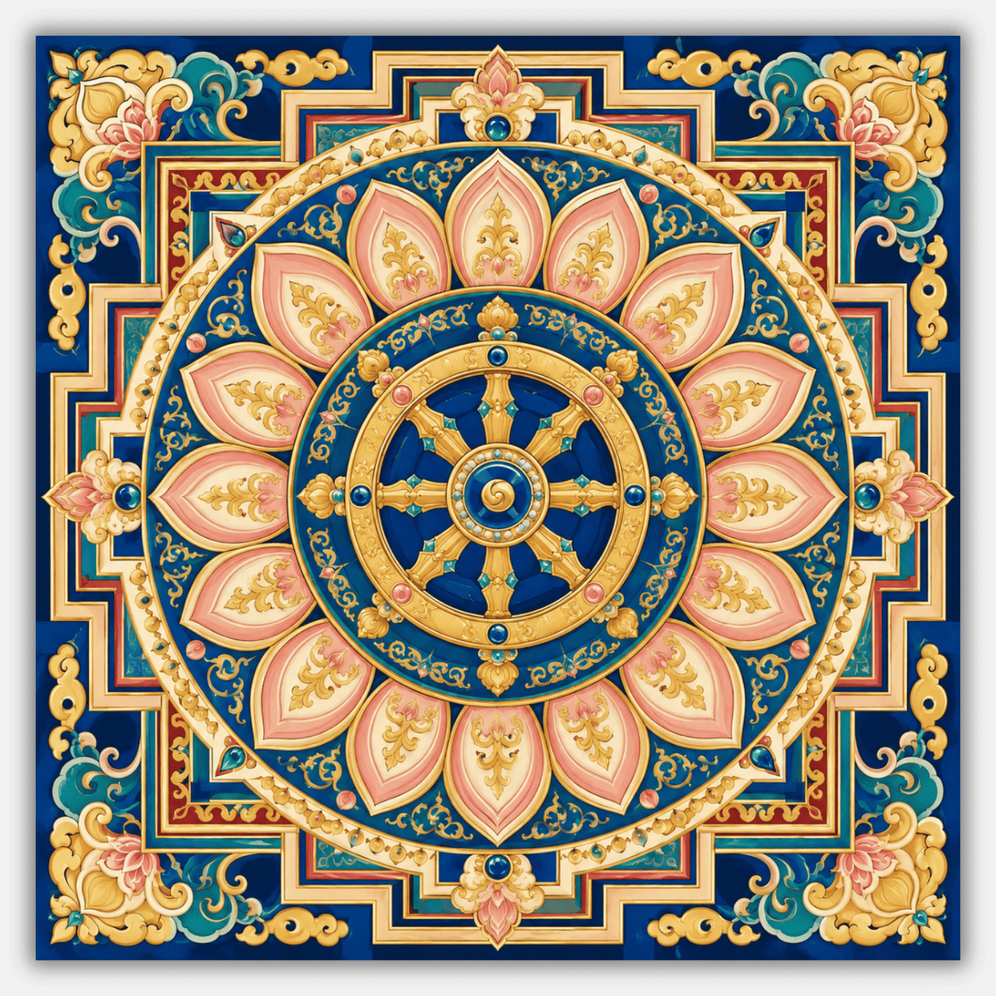 Golden Chakra PicturaNumbers