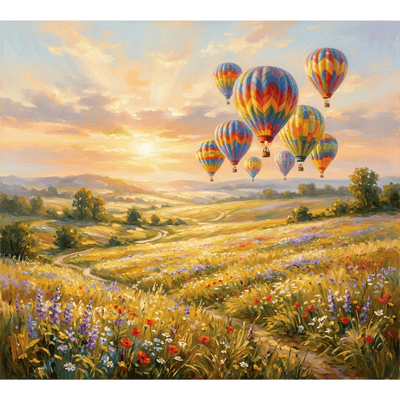 Golden Meadow Hot Air Balloons
