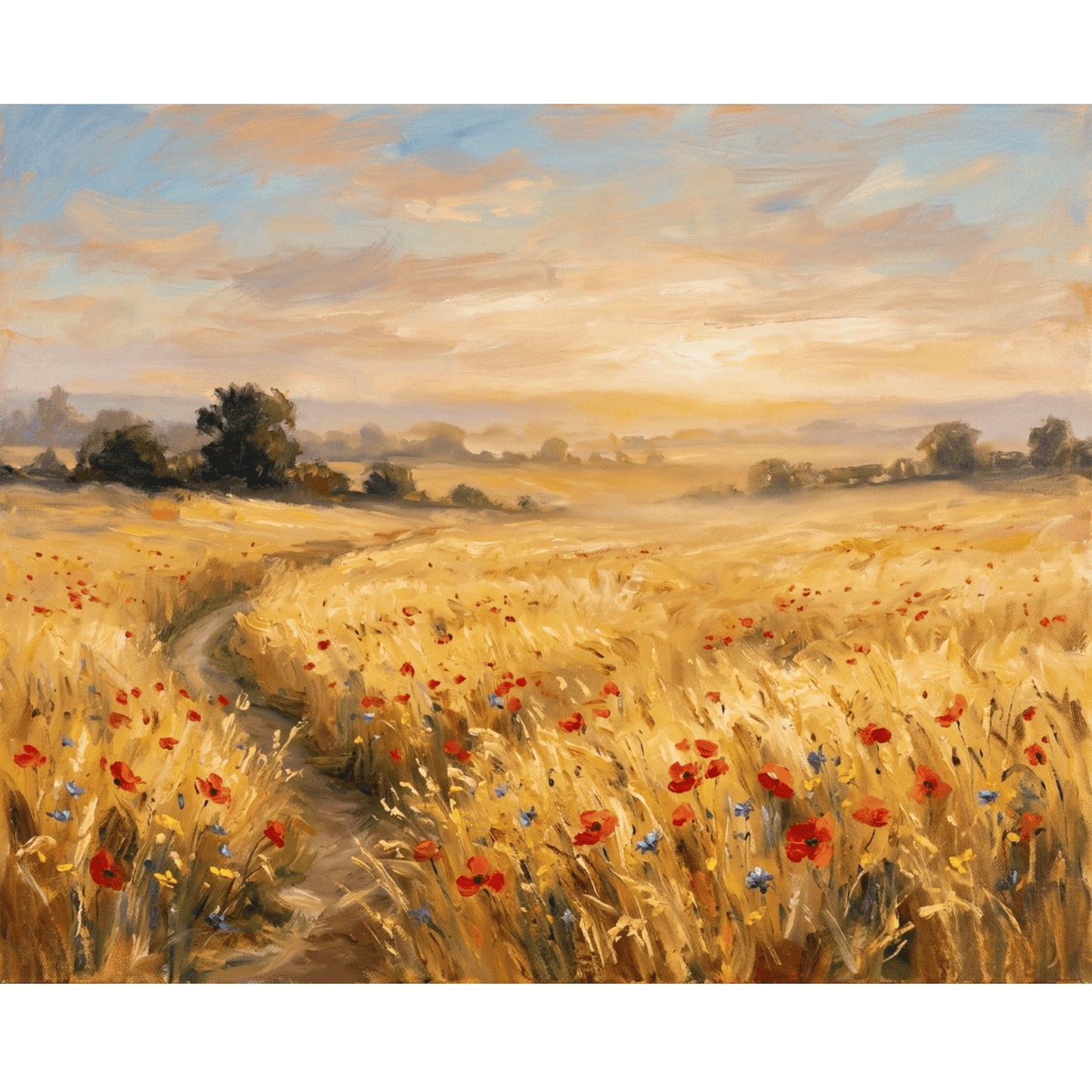 Golden Wheat PicturaNumbers