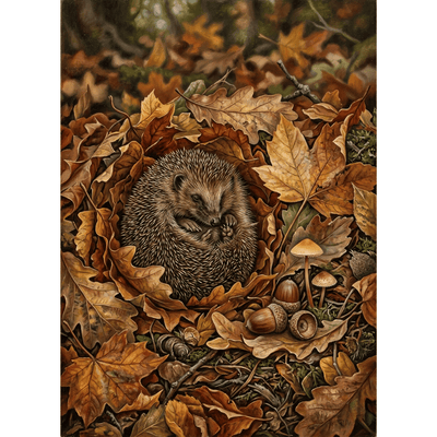 Hedgehog Autumn