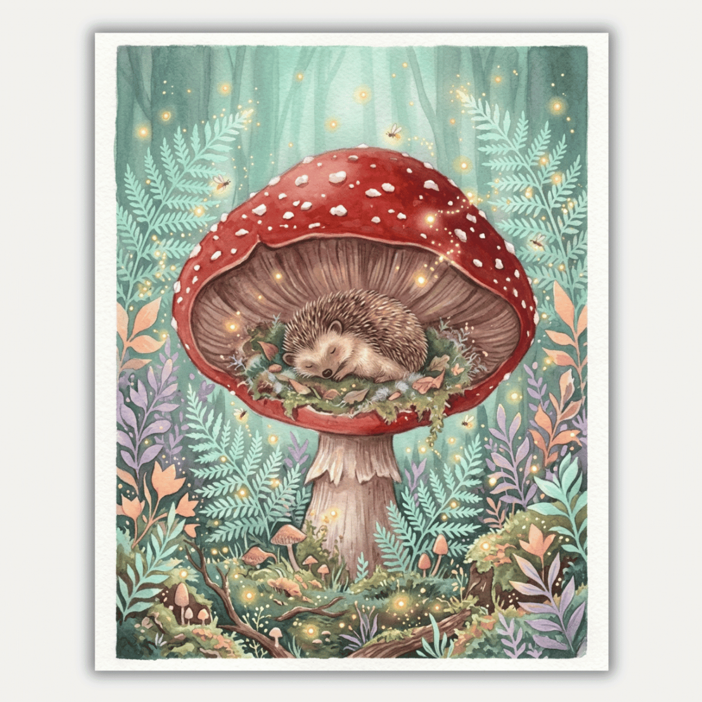 Hedgehog Mushroom PicturaNumbers