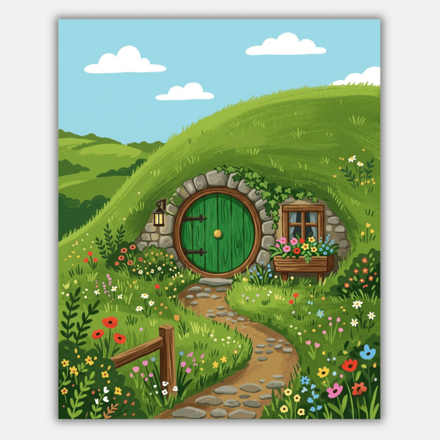 Hobbit Hill PicturaNumbers