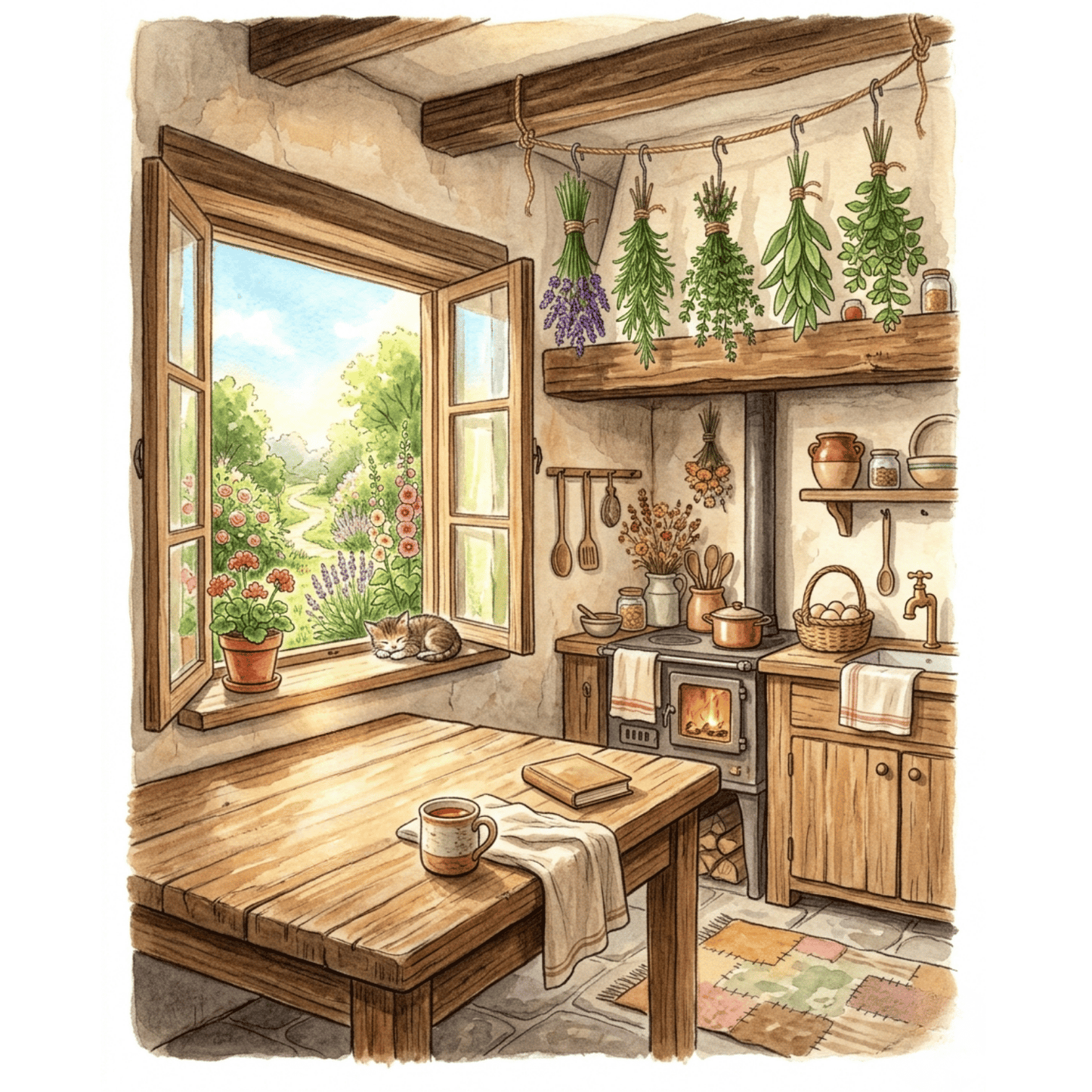 Homely Kitchen PicturaNumbers