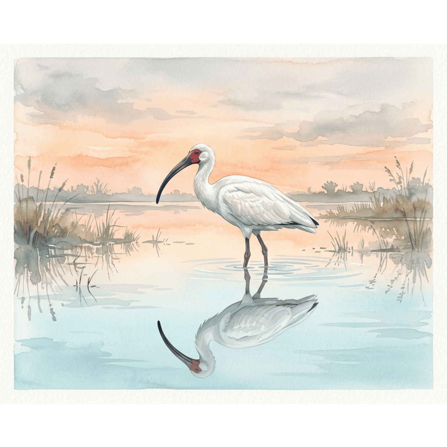 Ibis Wetland PicturaNumbers