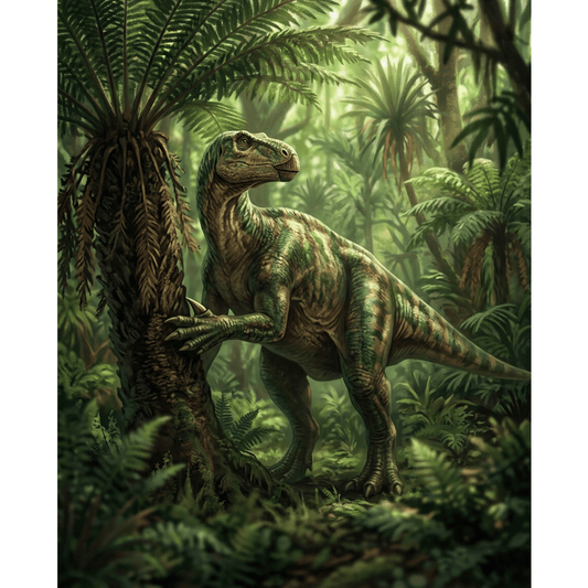 Iguanodon Forest Feed PicturaNumbers