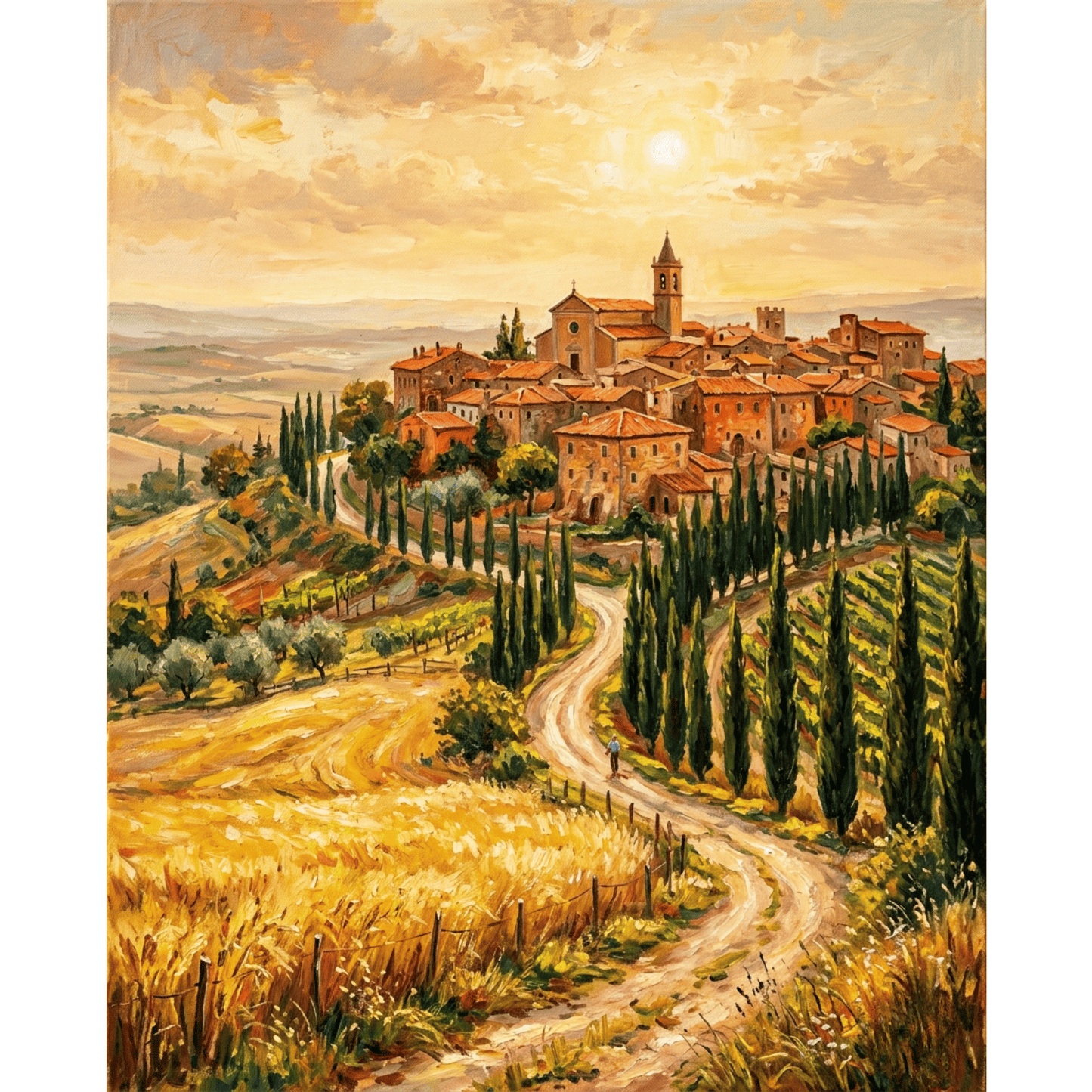 Italian Countryside PicturaNumbers