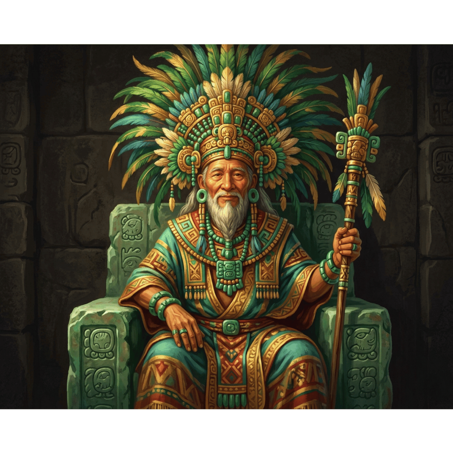 Itzamna All Father PicturaNumbers