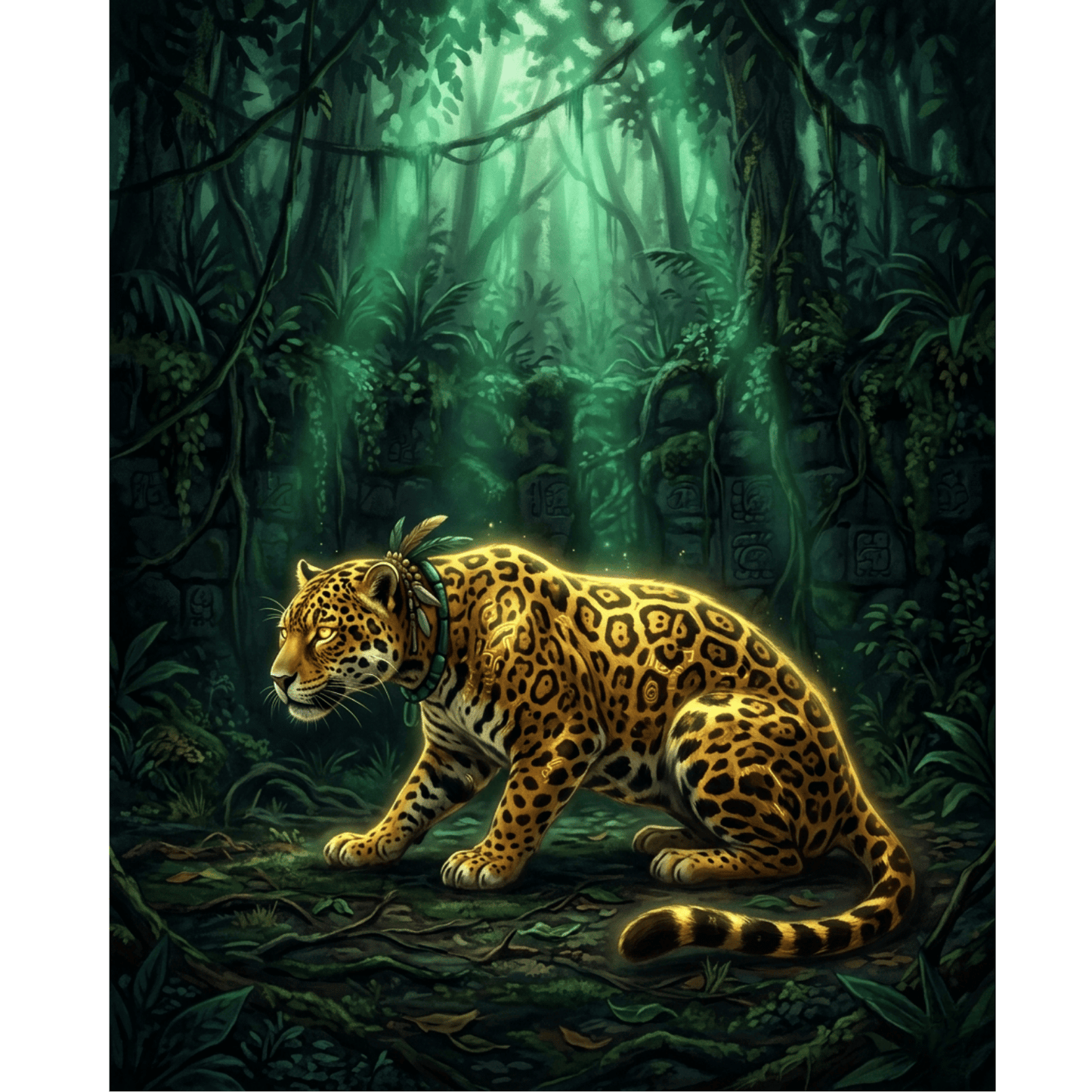 Jaguar Of The Underworld PicturaNumbers