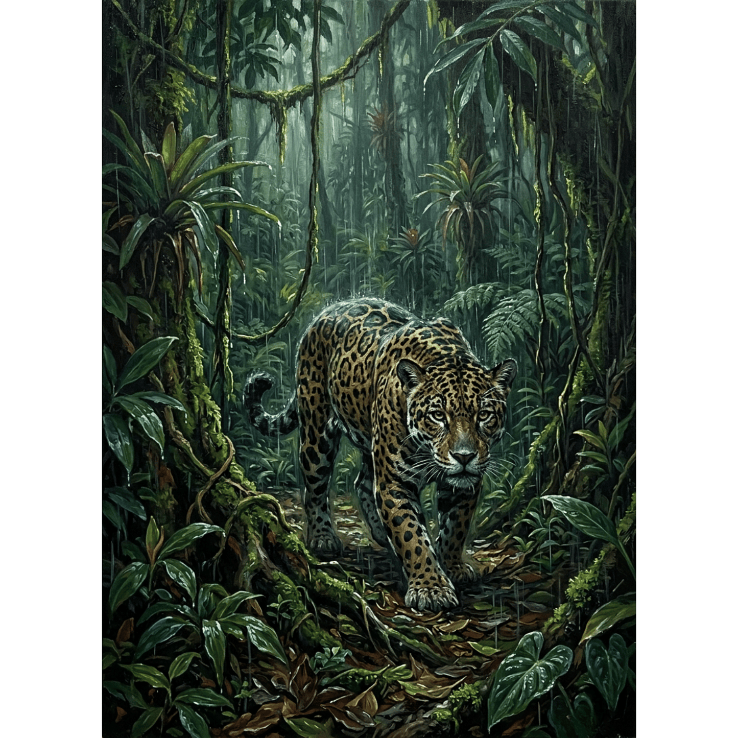 Jungle Jaguar PicturaNumbers