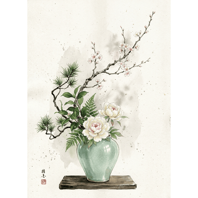 Ikebana Arrangement