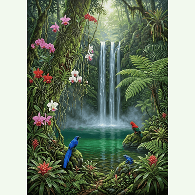 Jungle Waterfall