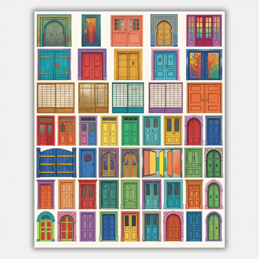 Kaleidoscope Of Entries PicturaNumbers