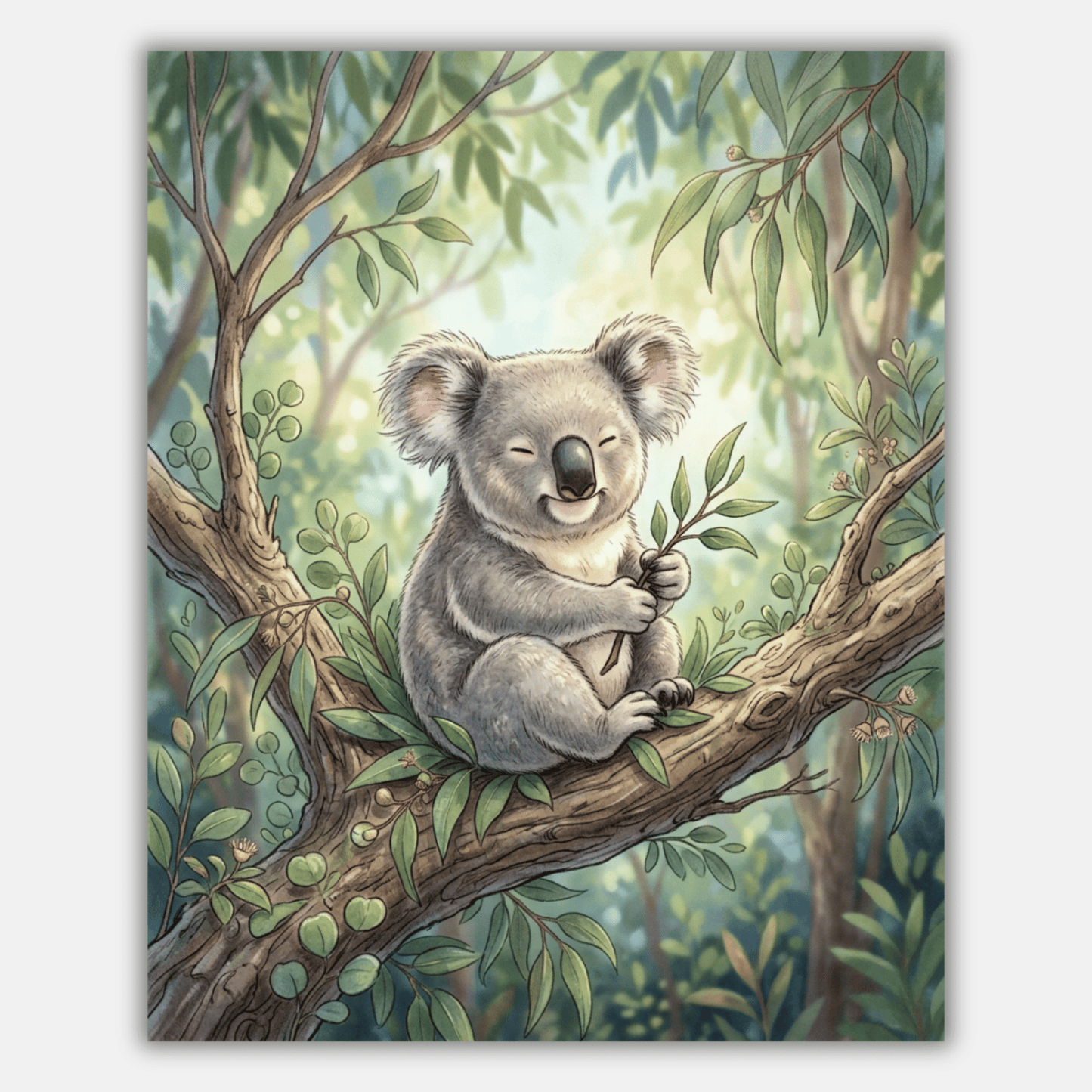 Koala Tree PicturaNumbers