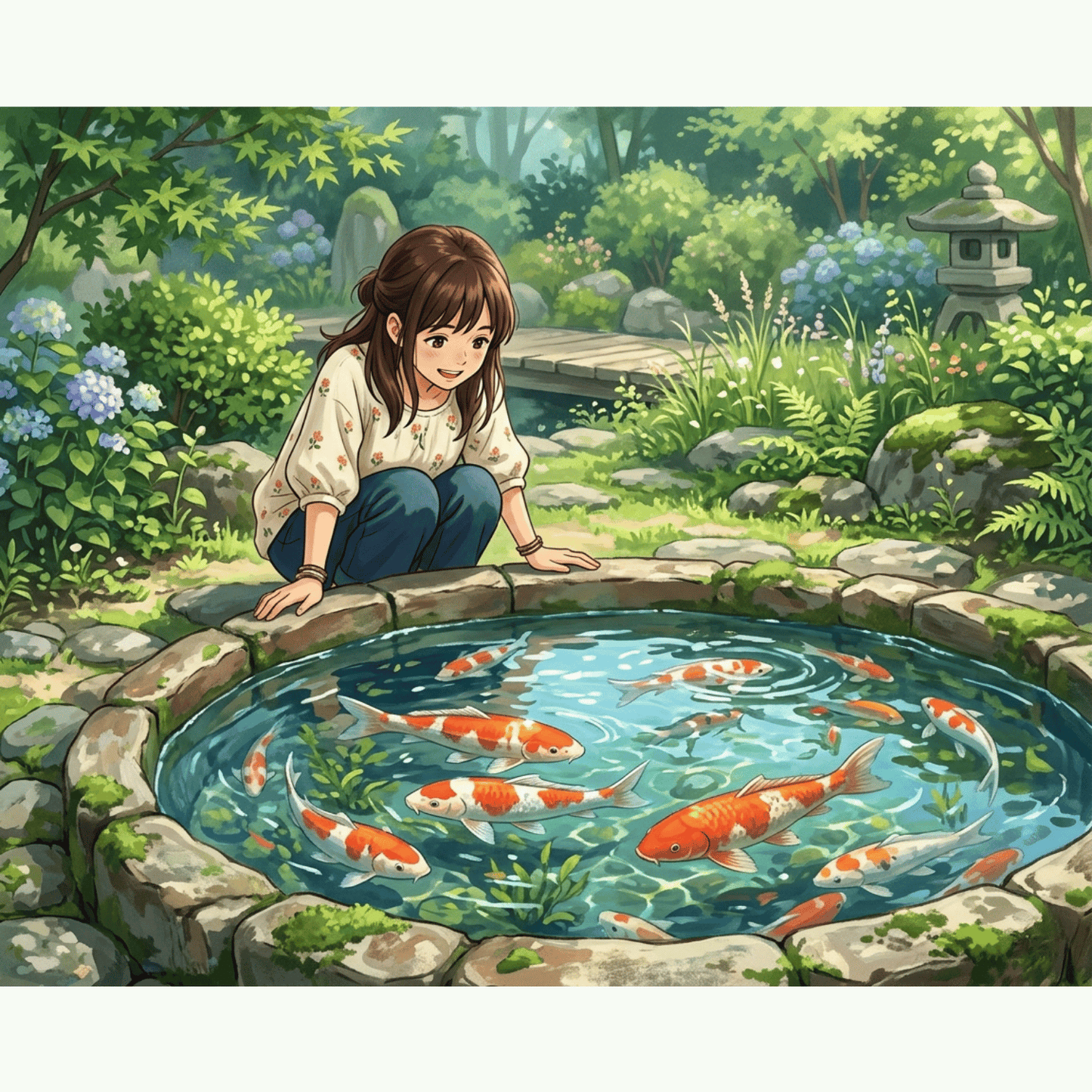 Koi Pond PicturaNumbers