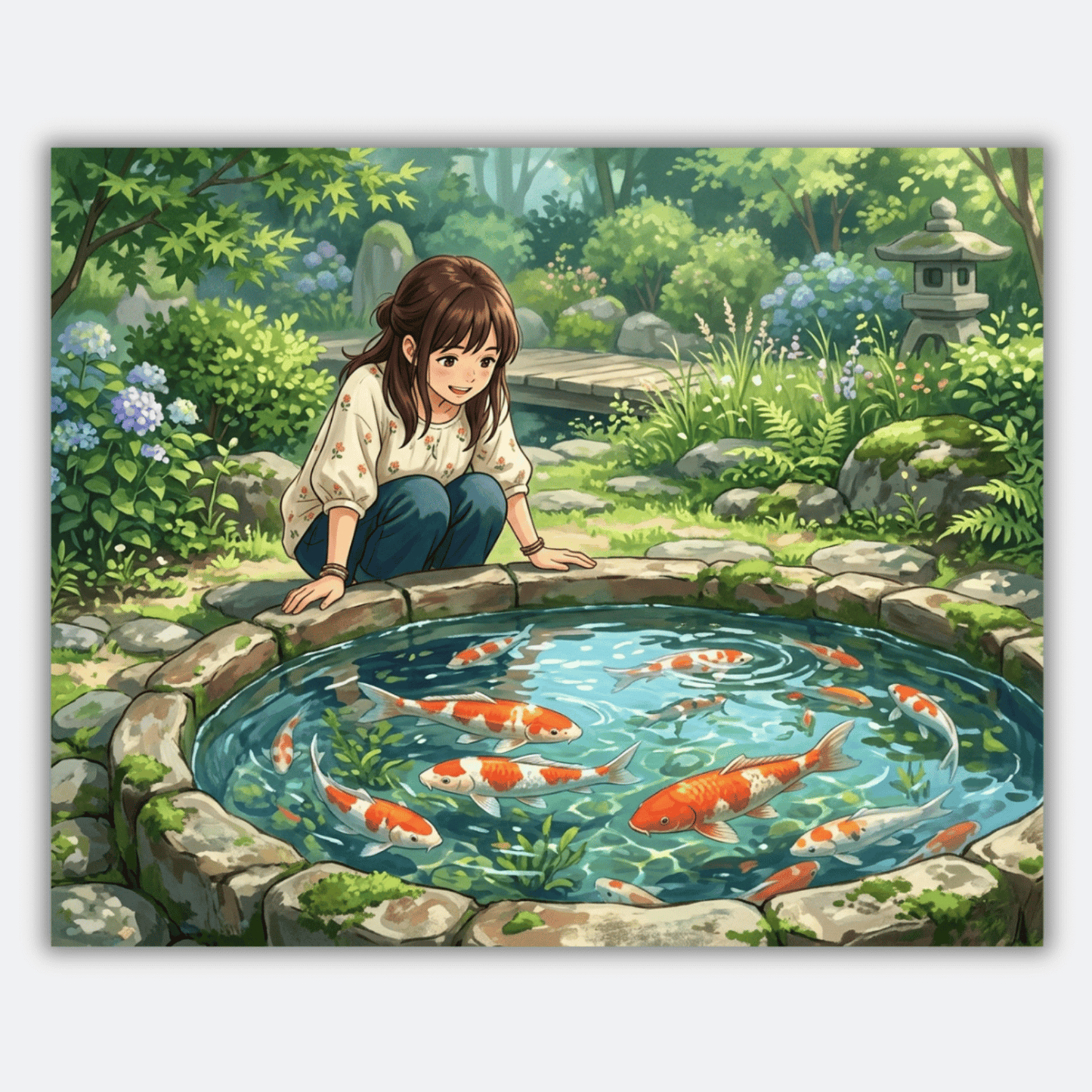 Koi Pond PicturaNumbers