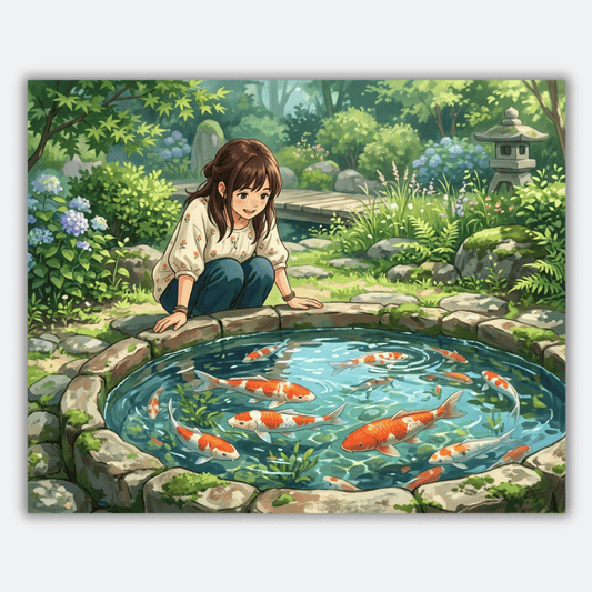 Koi Pond PicturaNumbers