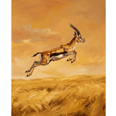 Leaping Gazelle