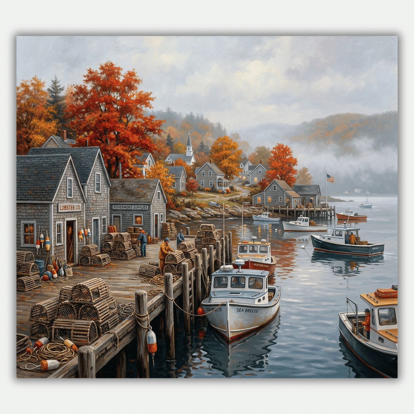 Dockside Living PicturaNumbers