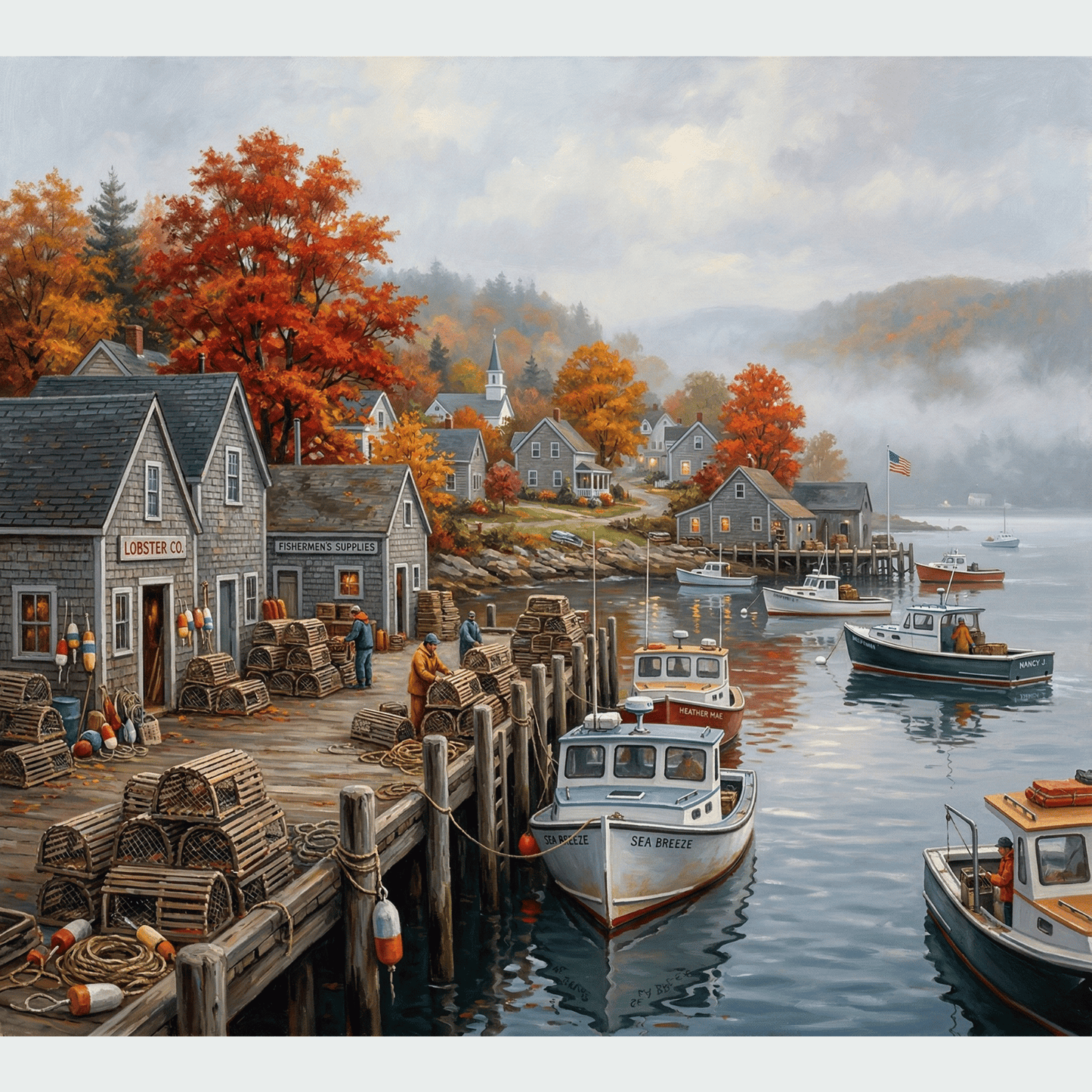 Dockside Living PicturaNumbers