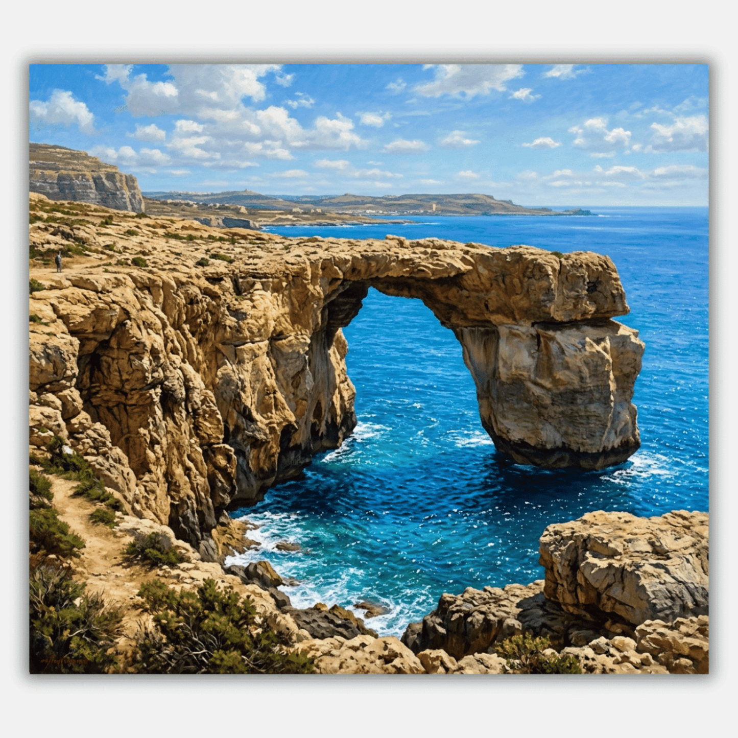 Malta Azure Window PicturaNumbers