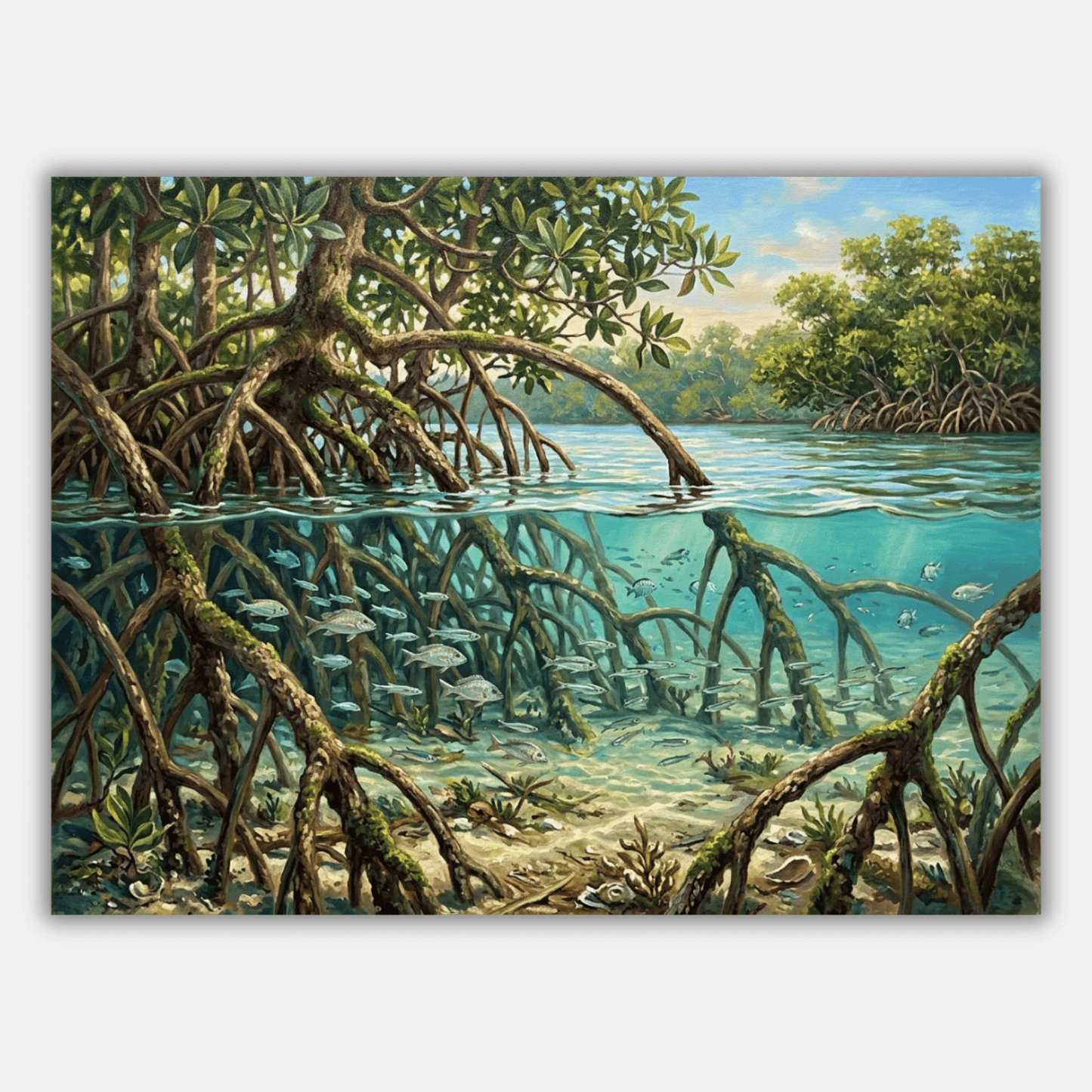 Mangrove Roots PicturaNumbers