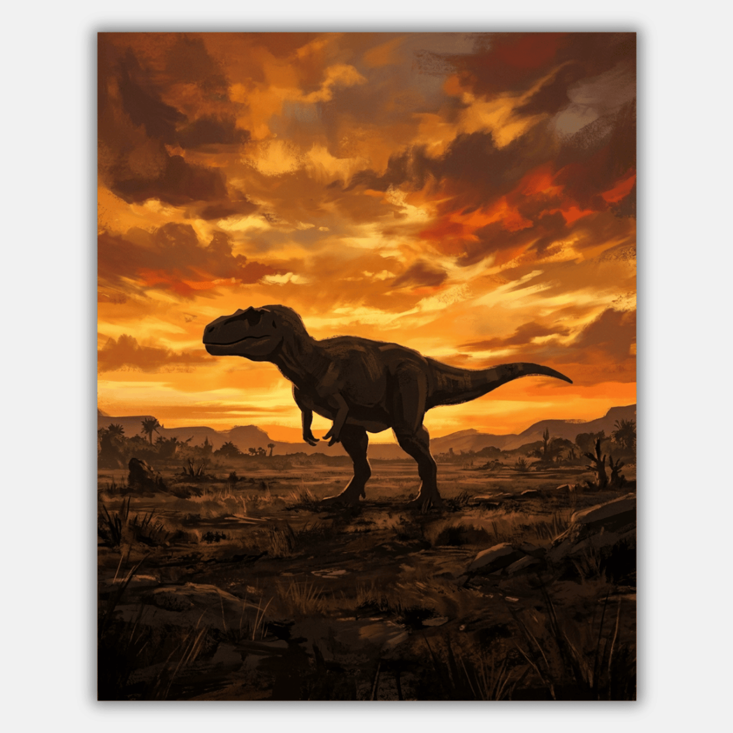 Megolosaurus Lone Wanderer PicturaNumbers