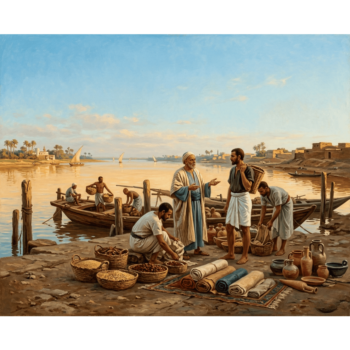 Merchants of the Nile PicturaNumbers