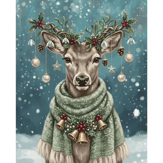 Mistletoe Doe PicturaNumbers
