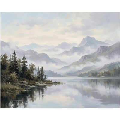 Misty Mountain Lake