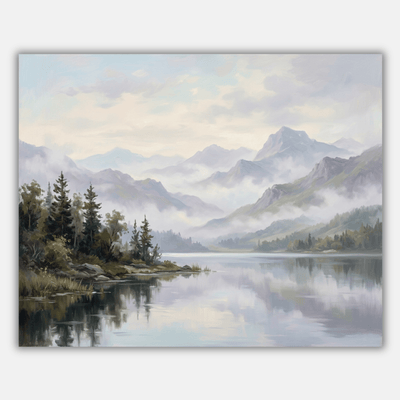 Misty Mountain Lake