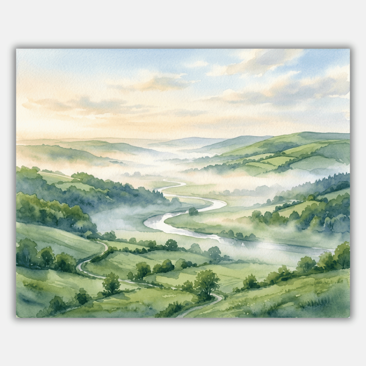 Misty Valley PicturaNumbers