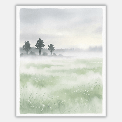 Morning Fog Meadow