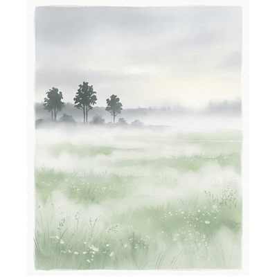 Morning Fog Meadow