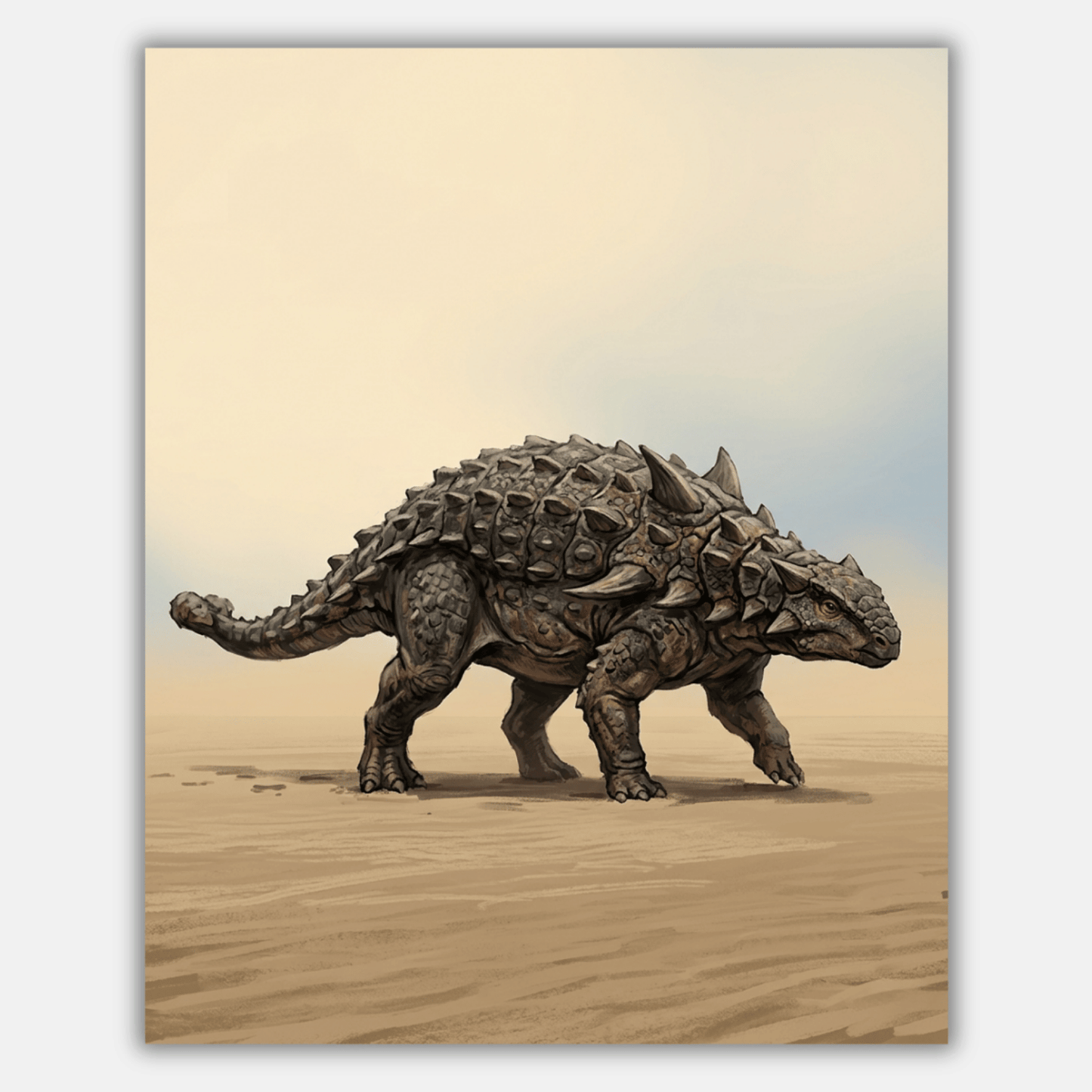 Nodosaurus Dust Storm PicturaNumbers