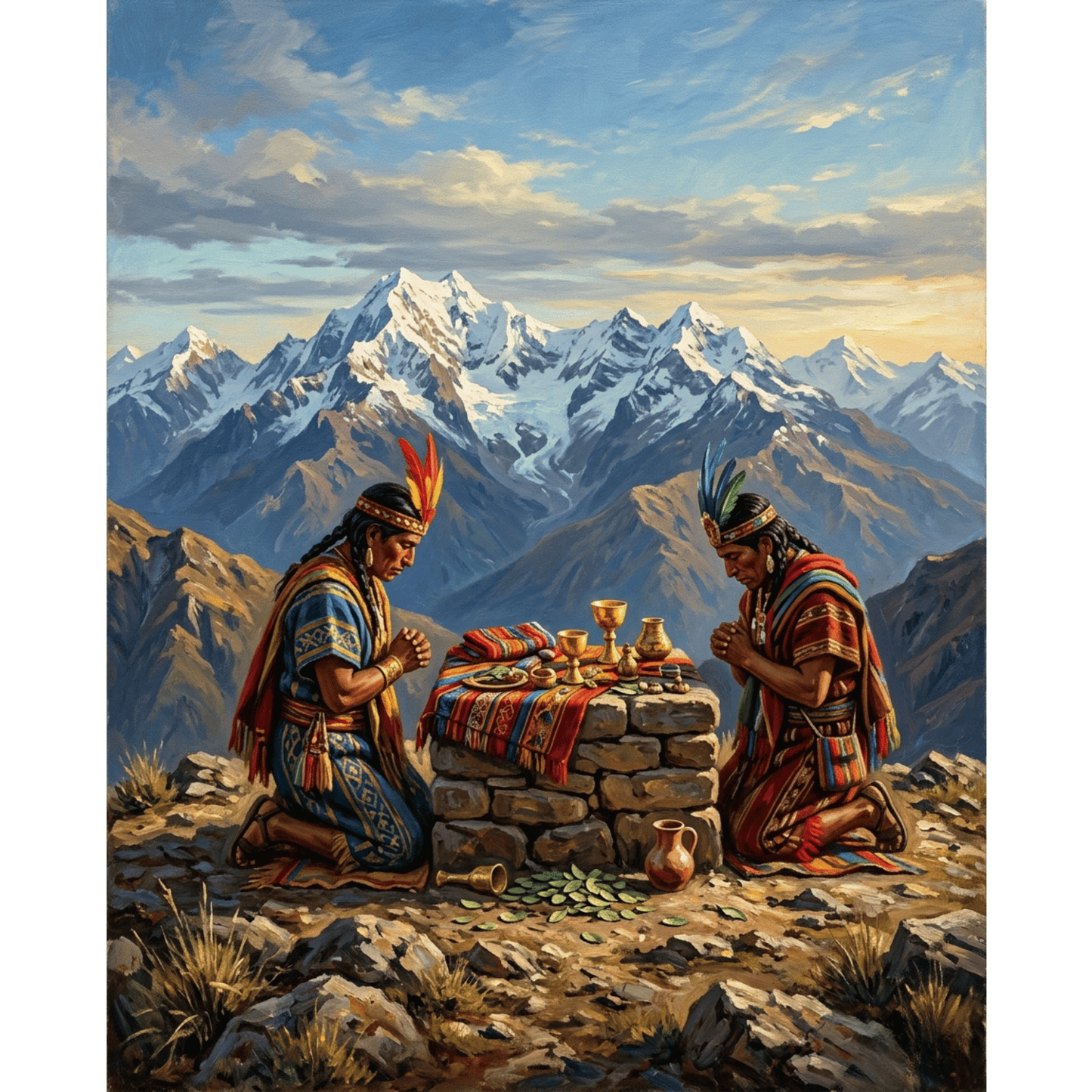 Offering To The Mountain PicturaNumbers