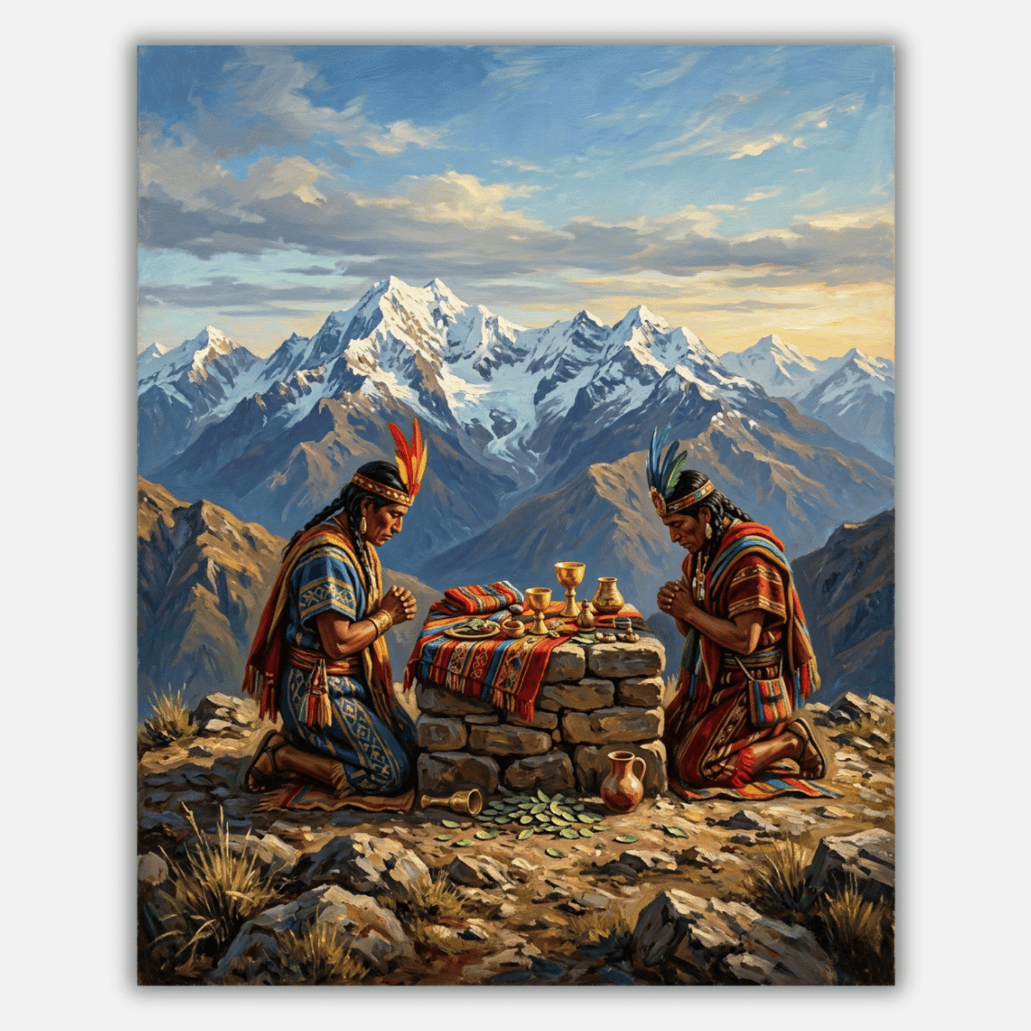 Offering To The Mountain PicturaNumbers