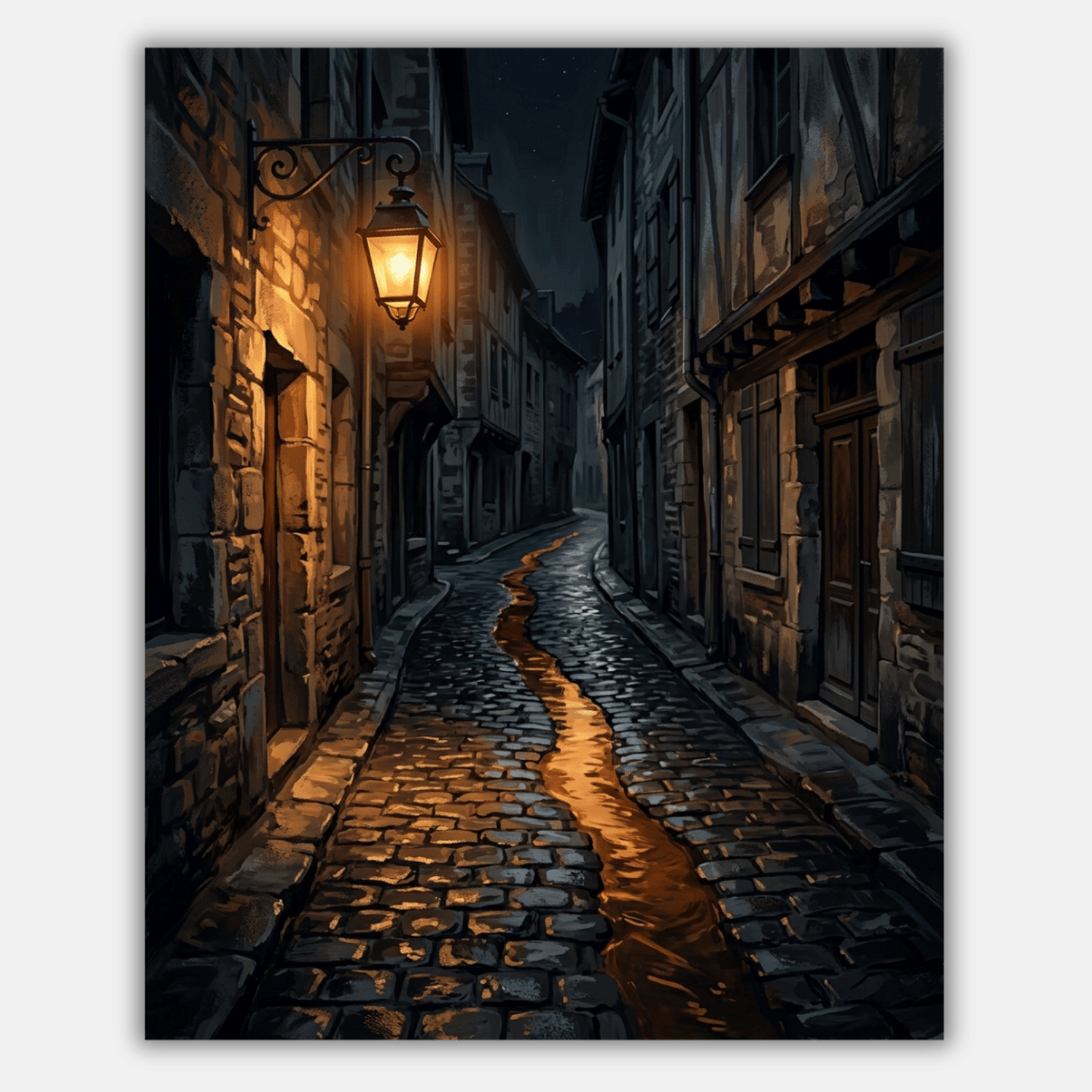 Old Cobblestone Alley PicturaNumbers