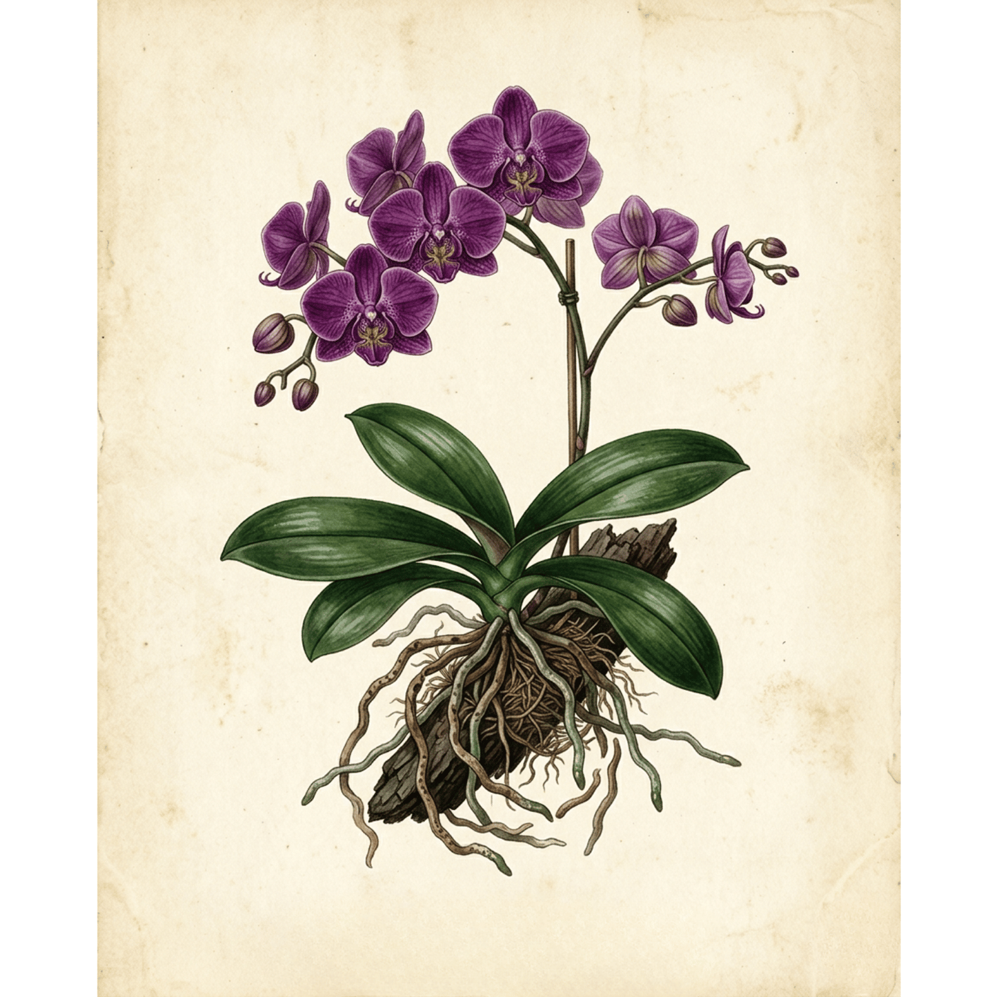 Orchid Study PicturaNumbers