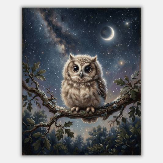 Owl Stars PicturaNumbers