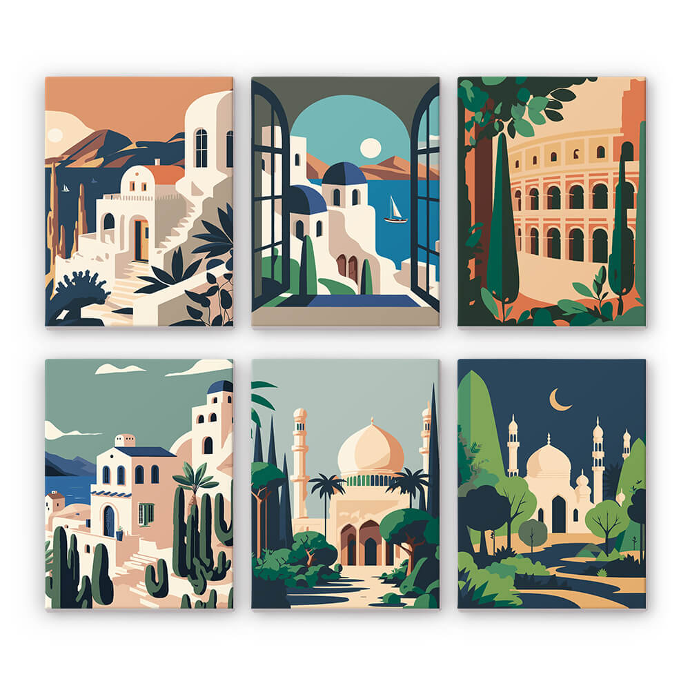 Travel The World (6 set)