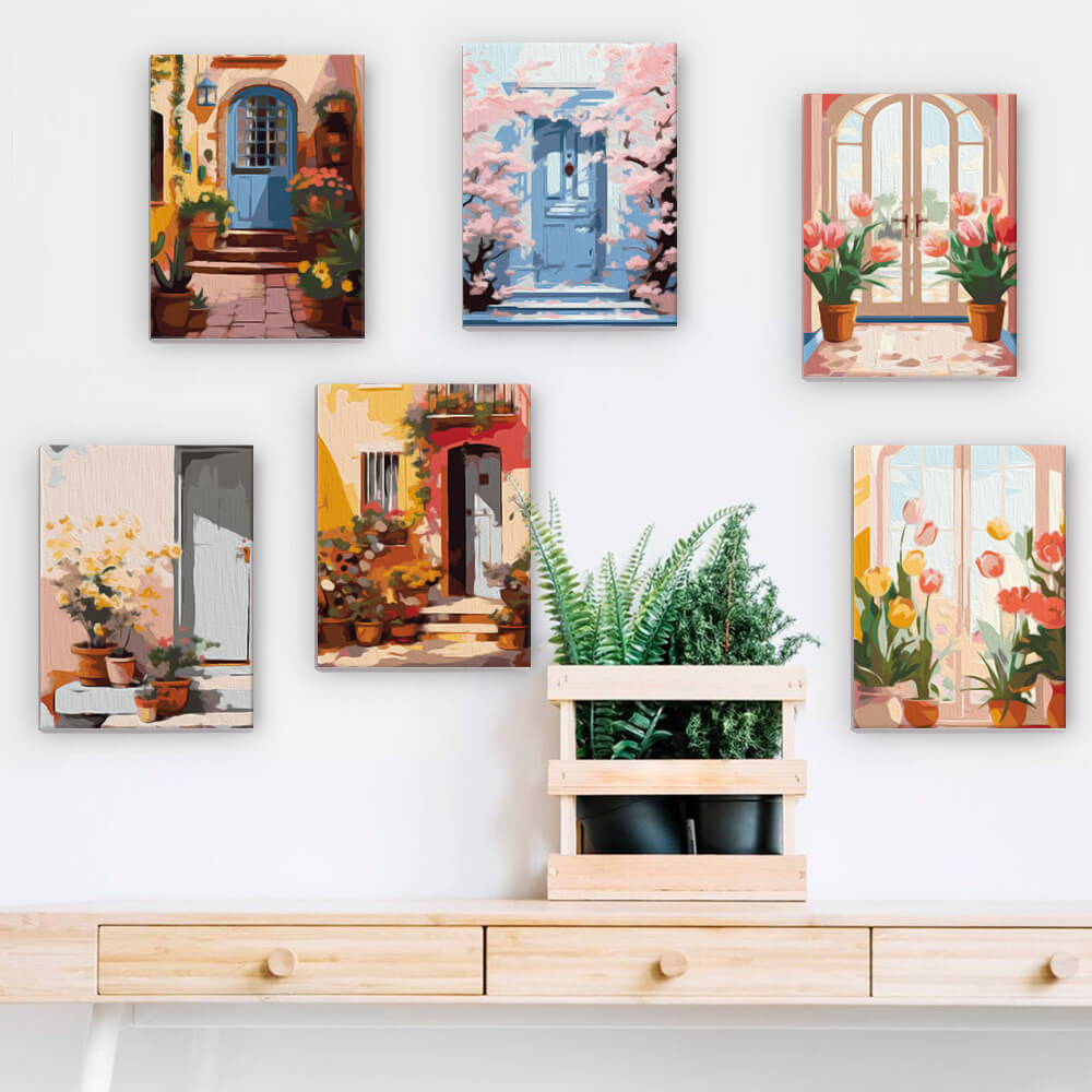 Floral Doorways (6 set)