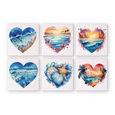Ocean Heart (6 set)