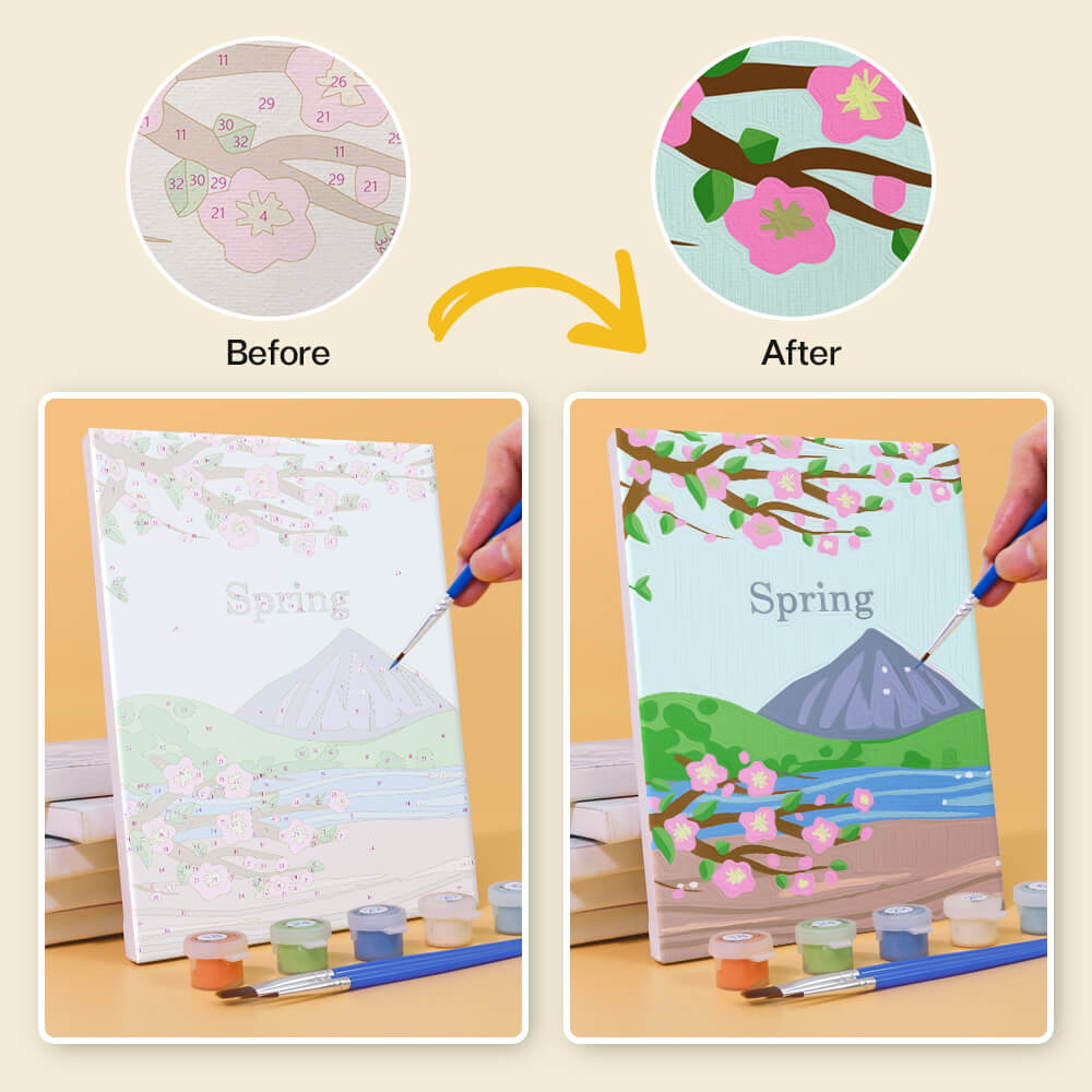 Four Seasons (4 set) PicturaNumbers