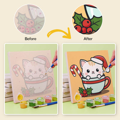 Cute Cats In Cups (6 set)