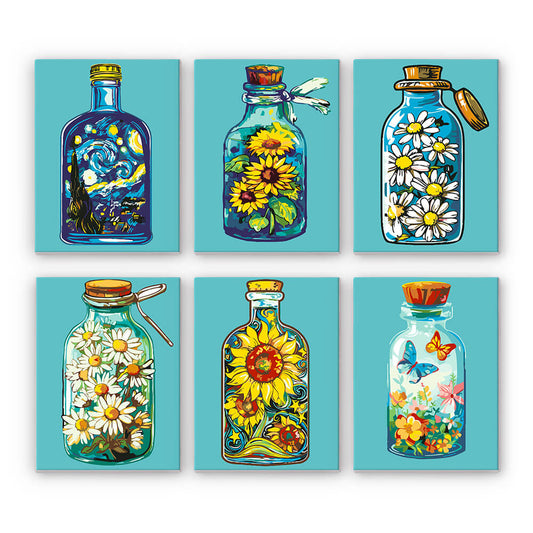 Bottled Marvels (6 set) PicturaNumbers